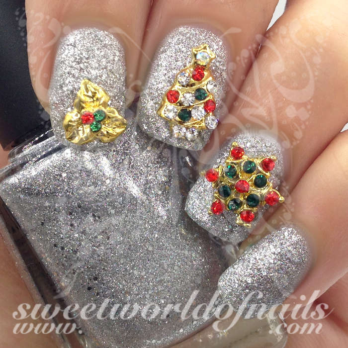 3D Christmas Nail Charms