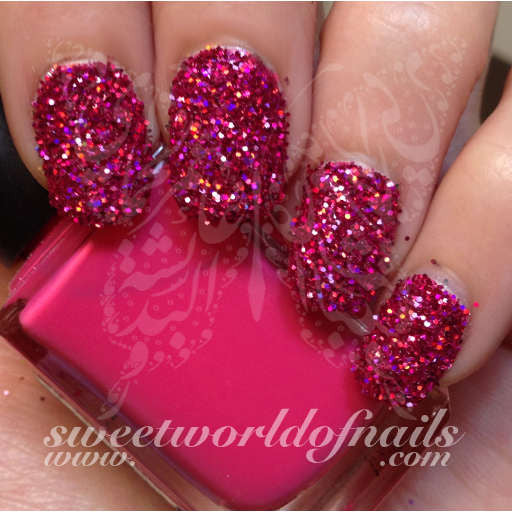 Hot Pink and Glitter