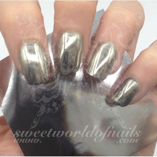 Silver Mirror Chrome Nail Powder