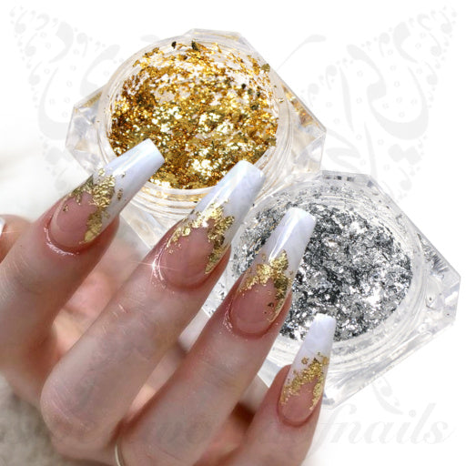 Grey nsils | Silver nail designs, Nails, Nail designs glitter